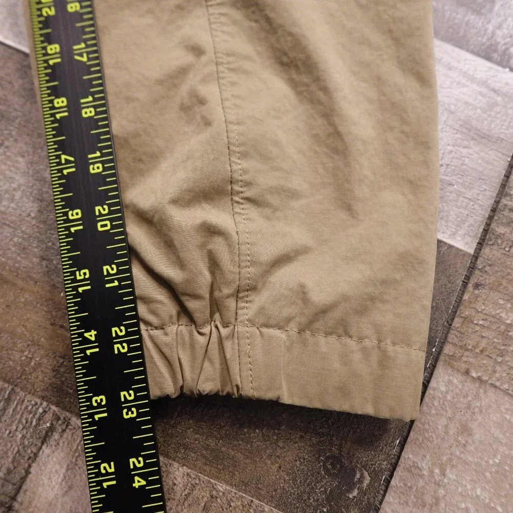 Columbia‎ Windbreaker Jacket Men’s Large Tan Lightweight Hiking Outdoor